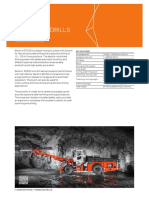 DT912D Tunneling Drills: Technical Specification