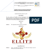 ELLITE (English Language and Literature Enthusiasts) The Official Ctu Danao English Club