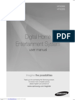 Digital Home Entertainment System: User Manual