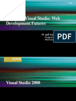 Microsoft Visual Studio: Web Development Futures: Jeff King