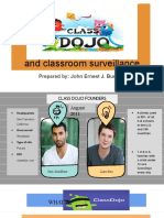 And Classroom Surveillance: Prepared By: John Ernest J. Bunuan