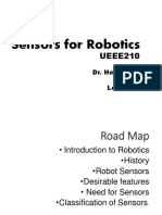 Introduction To Sensors For Robotics
