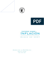 Informe sobre Inflacion Marzo de 2006. Completo.