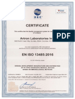 New ISO certificate(1)