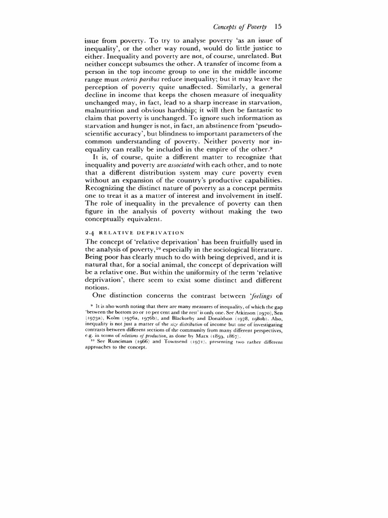 Understanding Poverty and Inequality | PDF | Poverty | Poverty ...