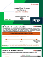 SERFOR 2019 Alerta y Monitoreo de Incendios Forestales