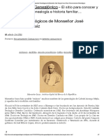 Apuntes Genealógicos de Monseñor José Joaquín Isaza Ruiz _ Encantamiento Genealógico