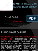 Etika Dan Legalitas Gawat Darurat