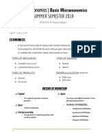 BSBA-Economi - Basic Microeconomics: Summer Sem Ter 2019