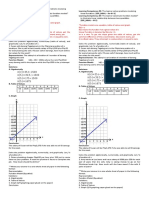 Learning Competency 38 and 39 Linear Function Model