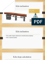 Kiln Inclination Part - 2