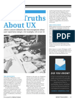 False Truths About UX: Alexis Lawson Debunks The Misconceptions About User Experience Design. For Example, UX Is Not UI