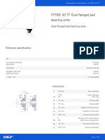 FYTBK 30 TF Oval Flanged Ball Bearing Units - 20210917