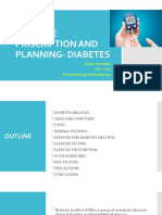 Diabetes Mellitus Rehab