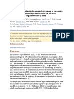 Cirugía Versus Tratamiento No Quirúrgico para La Estenosis Espinal Lumbar Un Ensayo Aleatorizado de Eficacia Comparativa Con Seguimiento de 2 Años