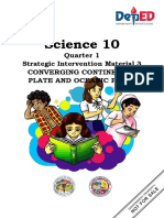 Science 10: Quarter 1 Converging Continental Plate and Oceanic Plate