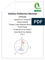 Problemario Calculo Vectorial PDF