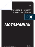 Motorola S9 - Bluetooth Headset