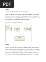 Adapter: Structural Patterns