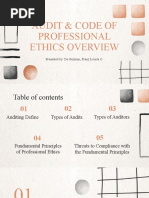 IESBA Code: Five Principles for Ethics | PDF | Accounting | Audit