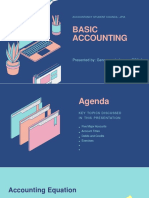 Basic Accounting: Presented By: Genoveva L. Laroza BSA 4