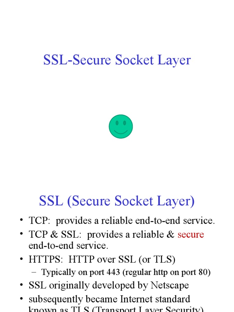SSL/TLS Architecture and Operation | PDF | Transport Layer Security ...