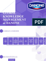 Global Management at Danone