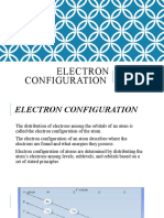 Electron Configuration: Group 4 - 9 Thomson