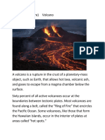 Volcanoes Project