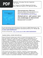 Contemporary Politics: To Cite This Article: Richard de Zoysa & Otto Newman (2002) Globalization, Soft