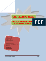 'A' Level Accounting Volume 2