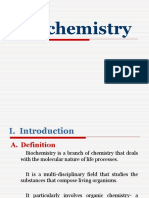 Biochemistry I. Introduction(2)
