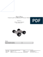 Test Plan: Control and Coordination of Terrain Vehicles