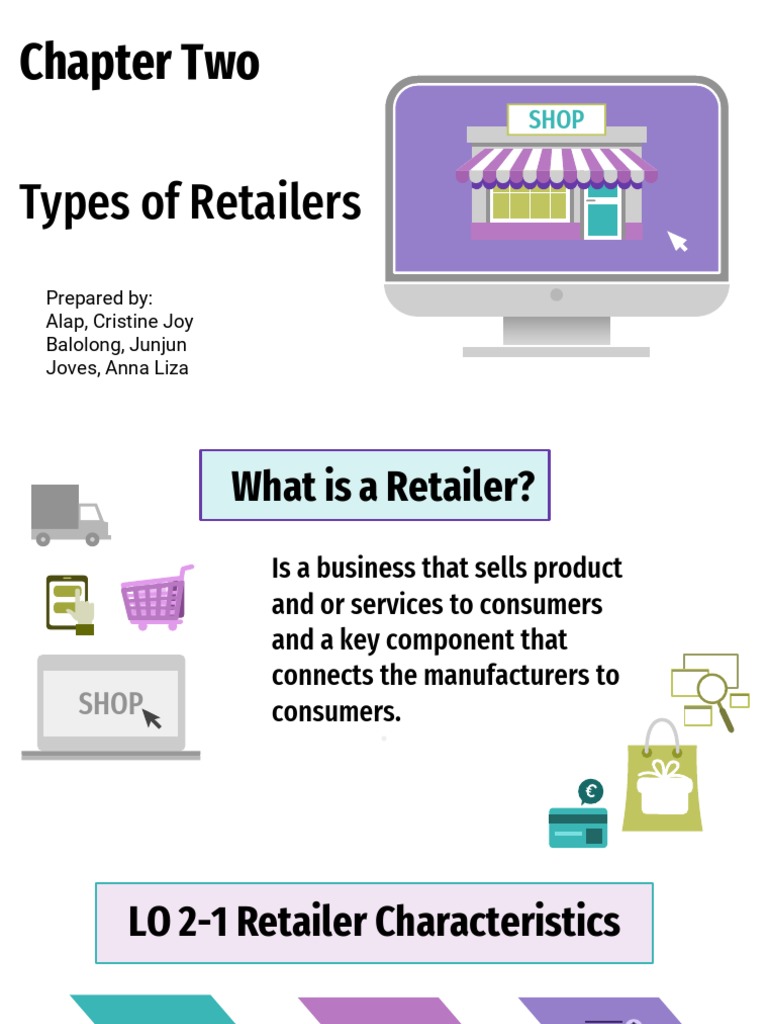 Chapter 2 Types of Retailers | PDF | Retail | Merchandising