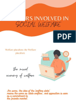 Sectors Involved in Social Welfare