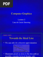 Computer Graphics: Line & Circle Drawing