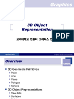 3D Object Representation: CGVR - Korea.ac - KR