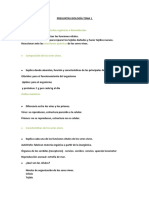 Temas biología 1: moléculas, células y niveles organización