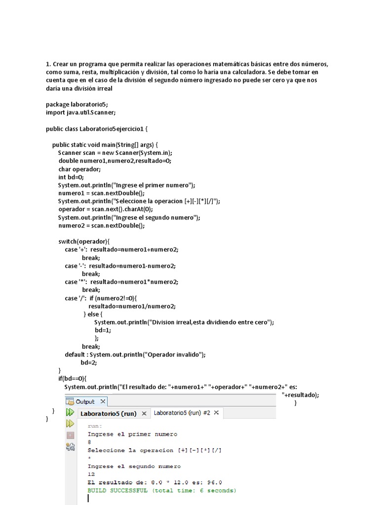 Programa de Cálculo de Costos y Tarifas | PDF | Java (lenguaje de ...