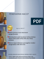Penerapan HACCP
