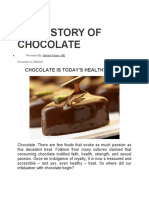 The History of Chocolate: Chocolate Is Today'S Healthy Treat