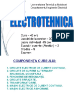 Curs - 45 Ore Lucrări de Laborator - 30 Ore Lucru Individual - 75 Ore Evaluări Curente (Atestări) - 2 Credite - 5 Examen