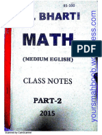 Ss Bharti Advanced Math