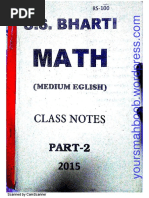 Ss Bharti Advanced Math