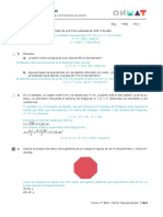 Solucionario DiseÃ A Tu Prueba para El Step El Ã¡rea y El Perã Metro de Las Figuras Planas ONMAT 2