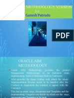 Oracle AIM Methodology
