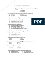 Animal Product Processing