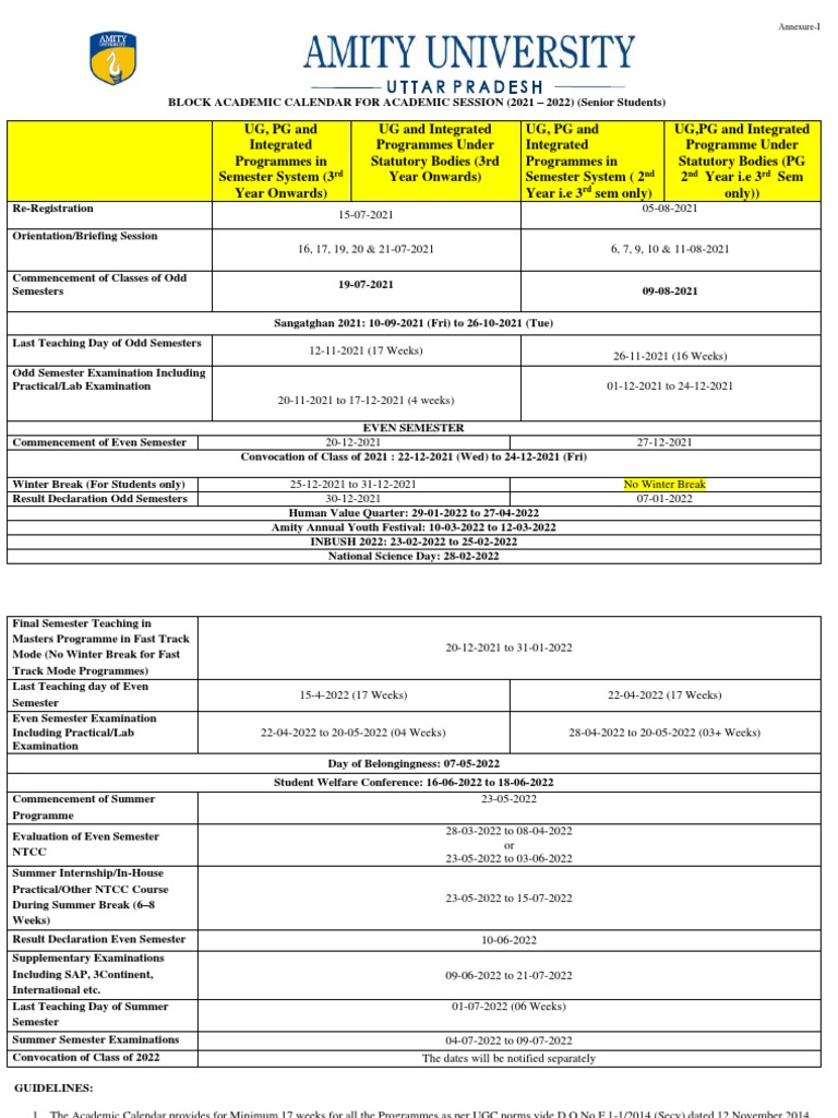 Documents - B3872Senior Batches Block Academic Calendar 2021-22 | Pdf | Academic Term | Thesis