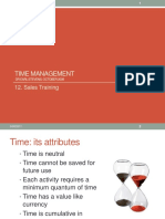 Time Management: 12. Sales Training