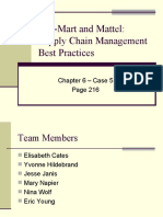 Wal-Mart and Mattel: Supply Chain Management Best Practices: Chapter 6 - Case 5